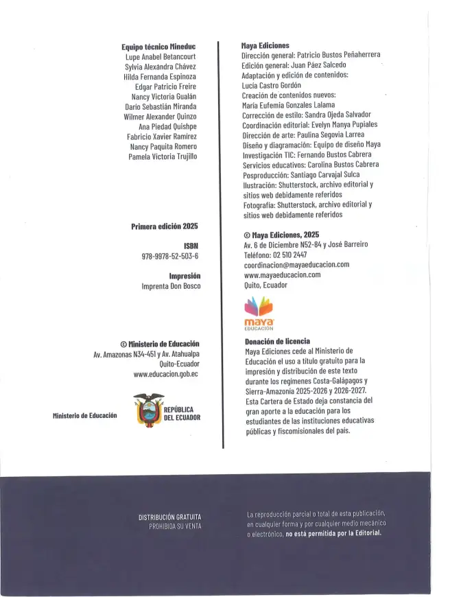 Página 3 de Matematica 2° · Egb 2 Matematica 2025 · 2025