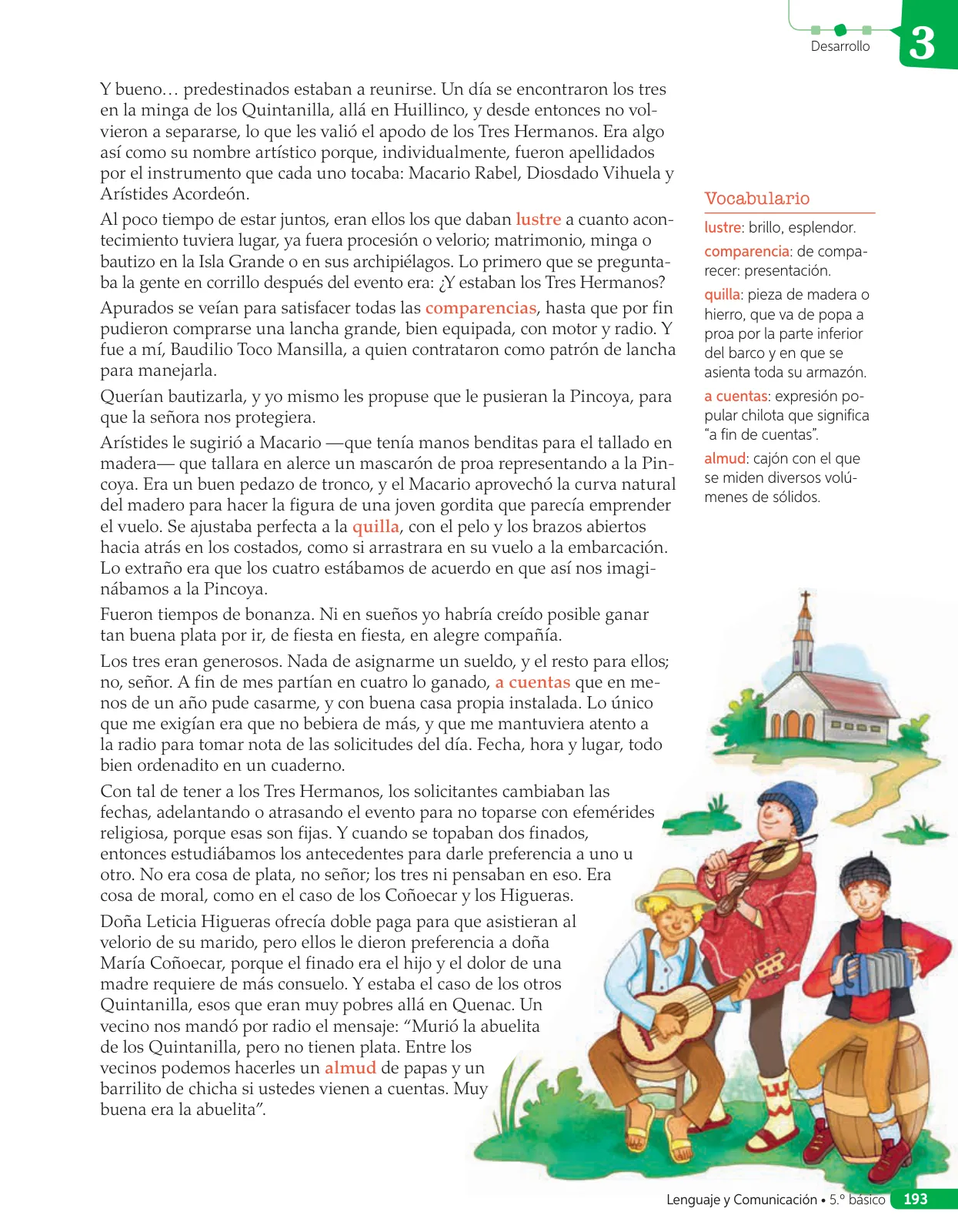 Página 100 de Lenguaje y Comunicación – Quinto Básico | Texto del Estudiante MINEDUC – Descargar PDF · 2024