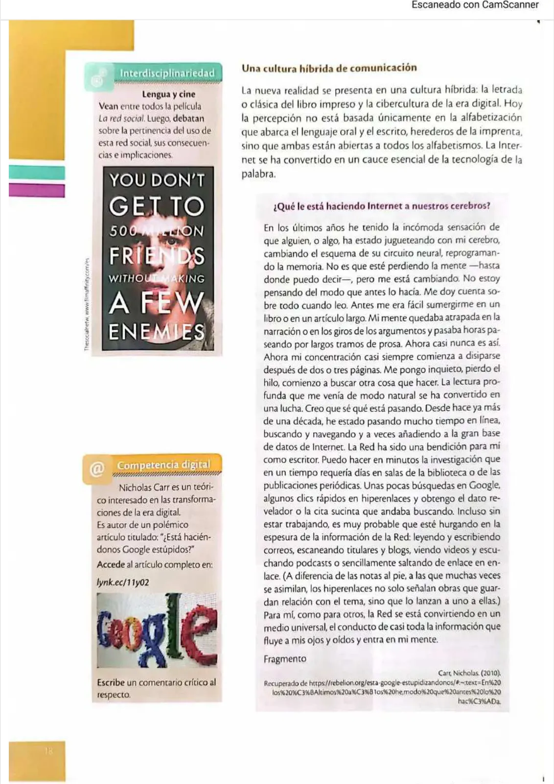 Miniatura página 15 de Lengua y Literatura 1 BGU · 2025