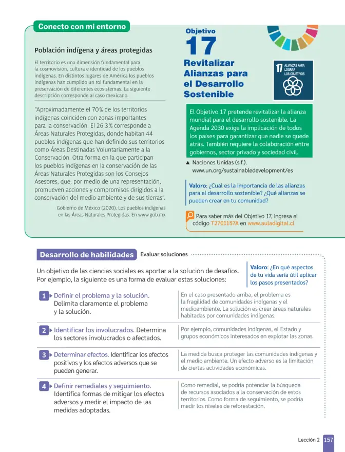 Página 159 de Historia, Geografía y Ciencias Sociales – Séptimo Básico | Texto del Estudiante MINEDUC – Descargar PDF · 2024