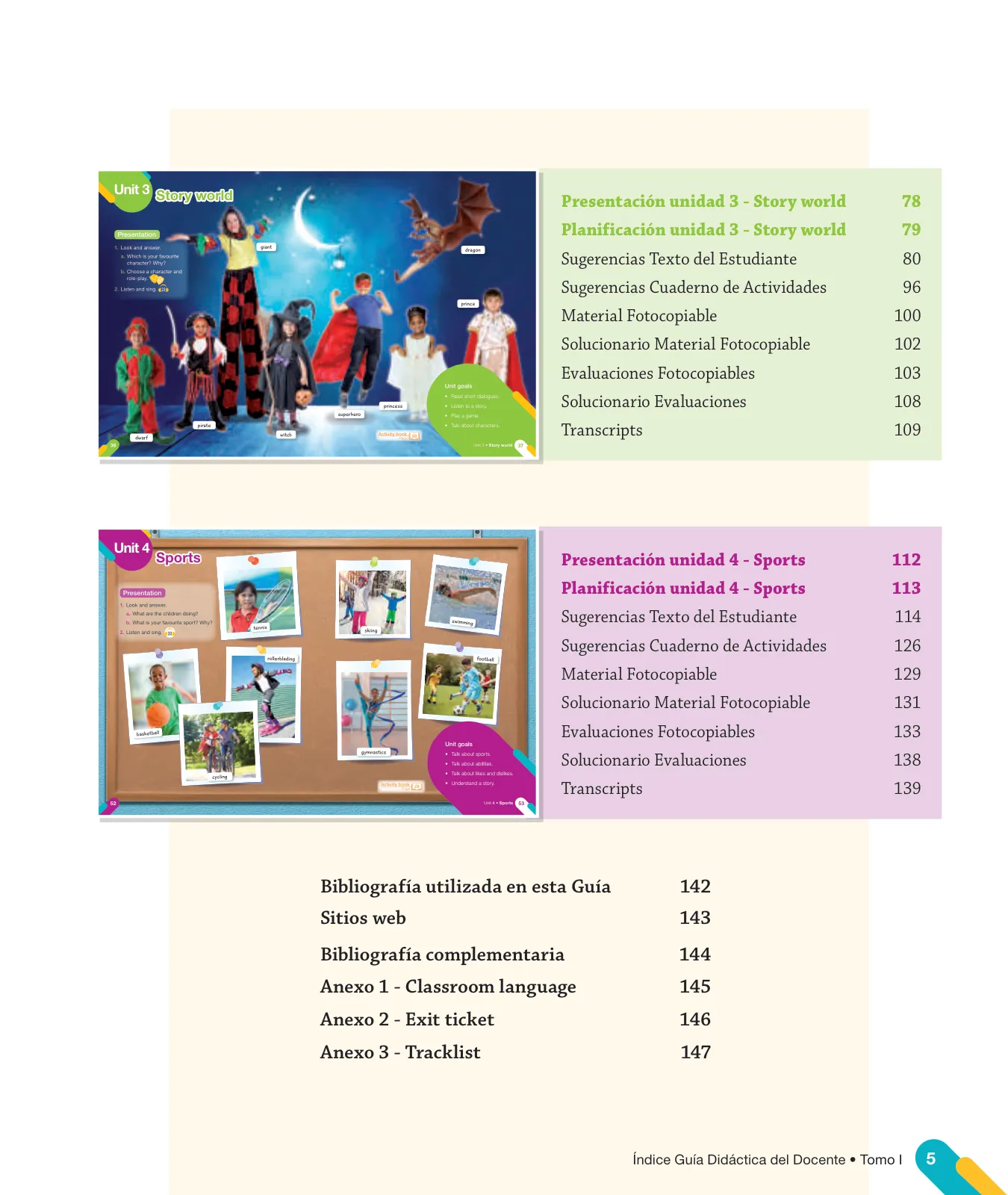 Miniatura página 7 de Inglés – Tercero Básico | Texto del Estudiante MINEDUC – Descargar PDF · 2024