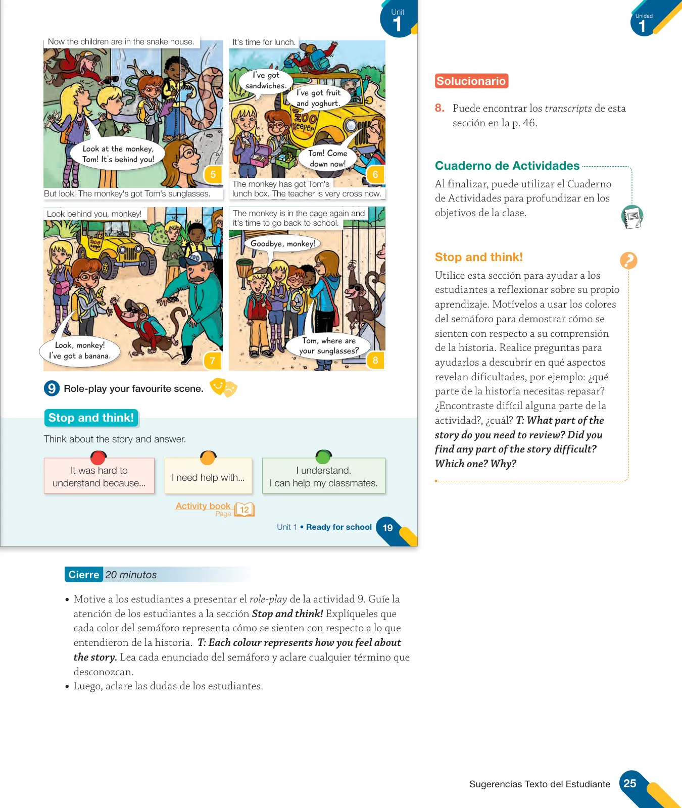 Miniatura página 27 de Inglés – Tercero Básico | Texto del Estudiante MINEDUC – Descargar PDF · 2024