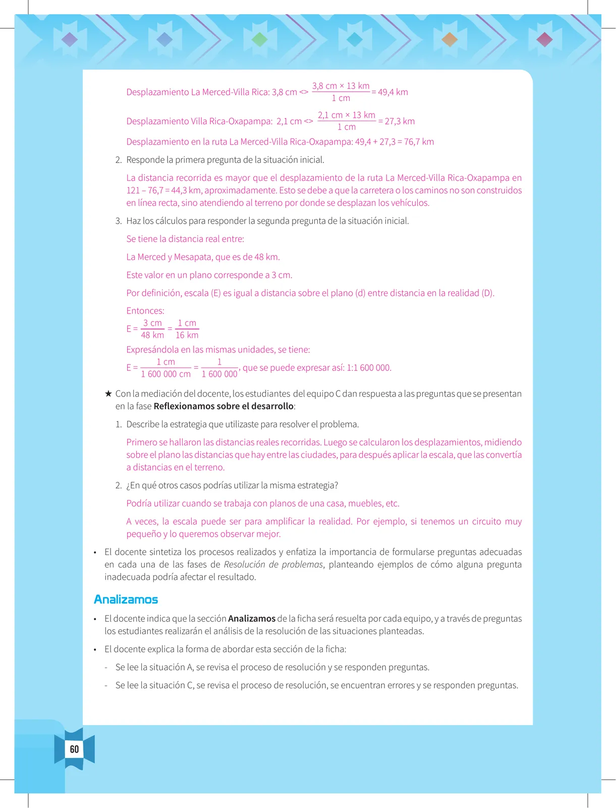Miniatura página 62 de Resolvamos problemas 5 : manual para el docente 2018 · 2018