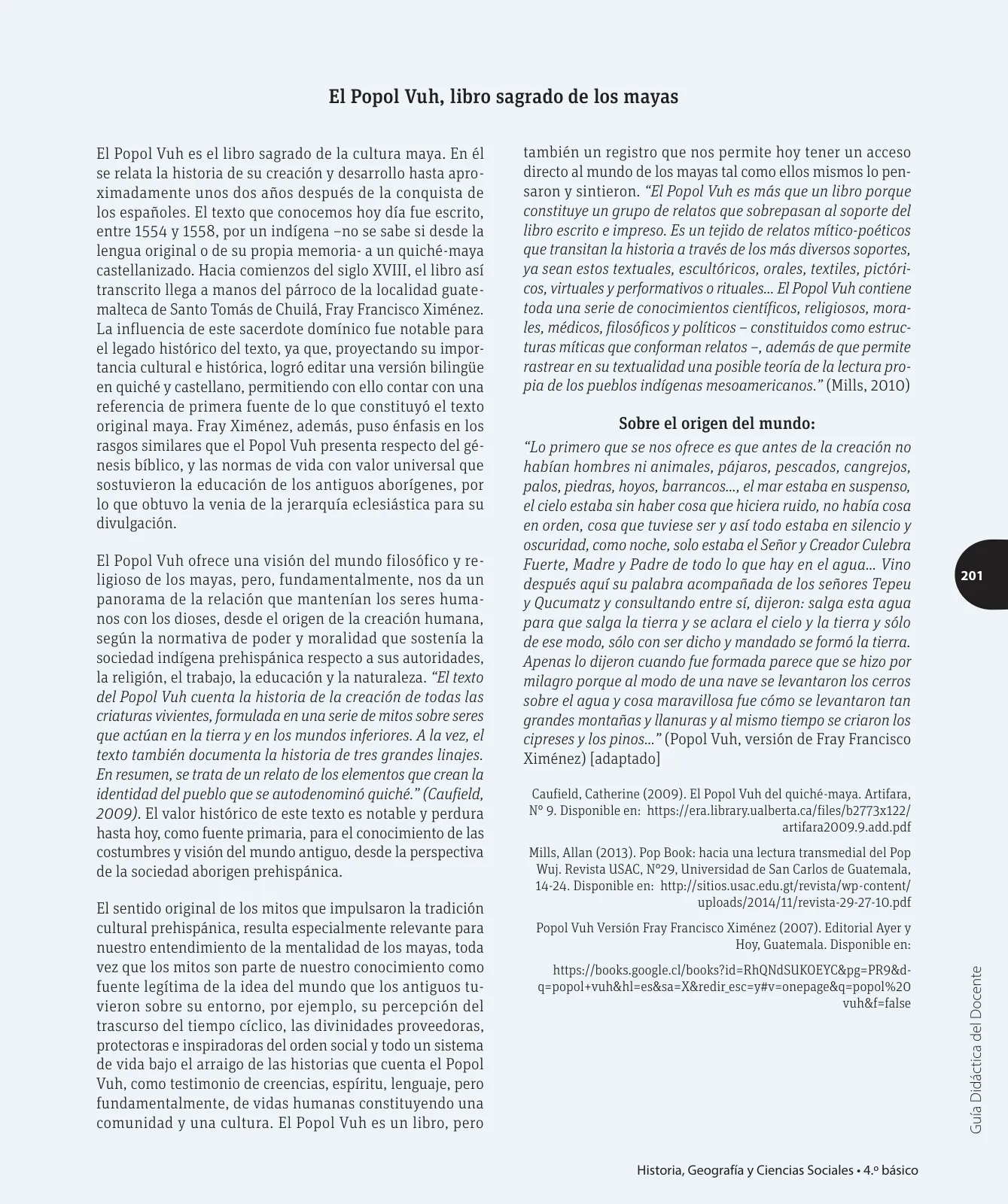 Página 204 de Historia, Geografía y Ciencias Sociales – Cuarto Básico | Texto del Estudiante MINEDUC – Descargar PDF · 2024