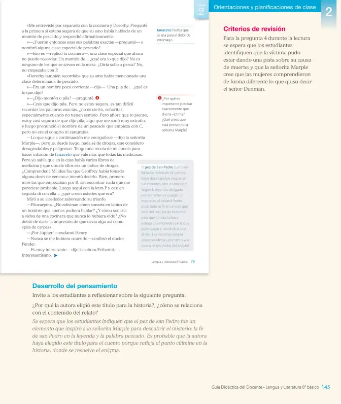 Página 147 de Lengua y Literatura – Octavo Básico | Texto del Estudiante MINEDUC – Descargar PDF · 2024