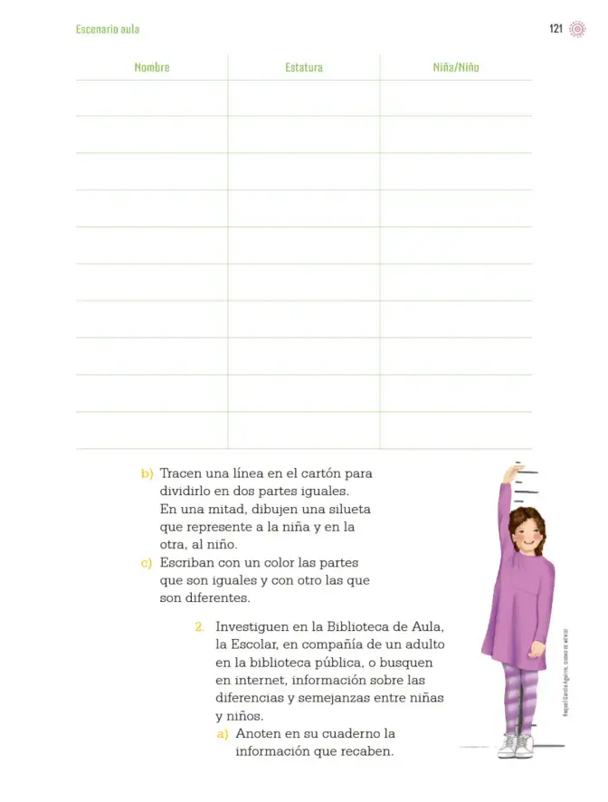 Página 124 de Proyectos de Aula. Libro de Educación Primaria Grado 3° Ciclo Escolar 2025 - 2026