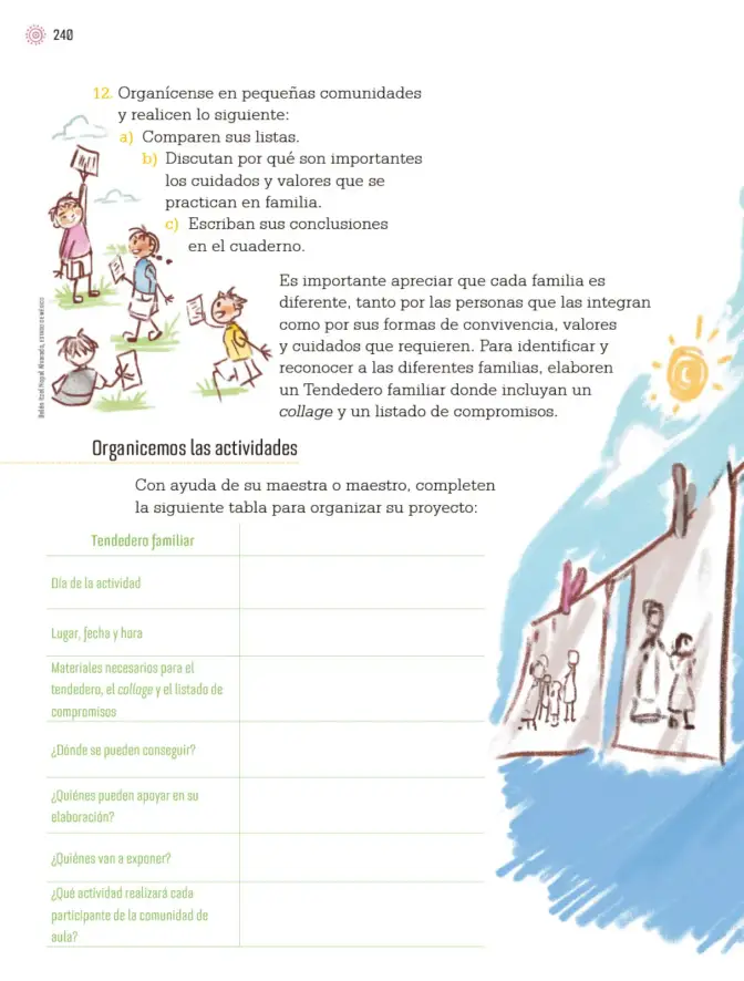 Página 243 de Proyectos de Aula. Libro de Educación Primaria Grado 3° Ciclo Escolar 2025 - 2026