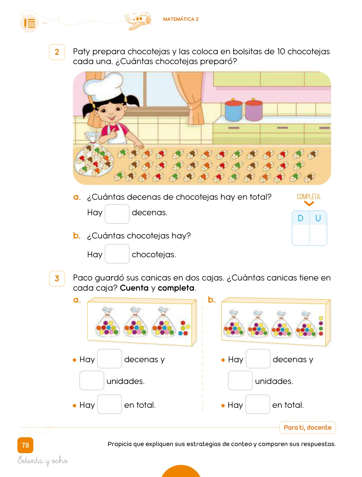 Página 80 de Cuadernillo de Matemática 2. Segundo grado de Primaria · 2024