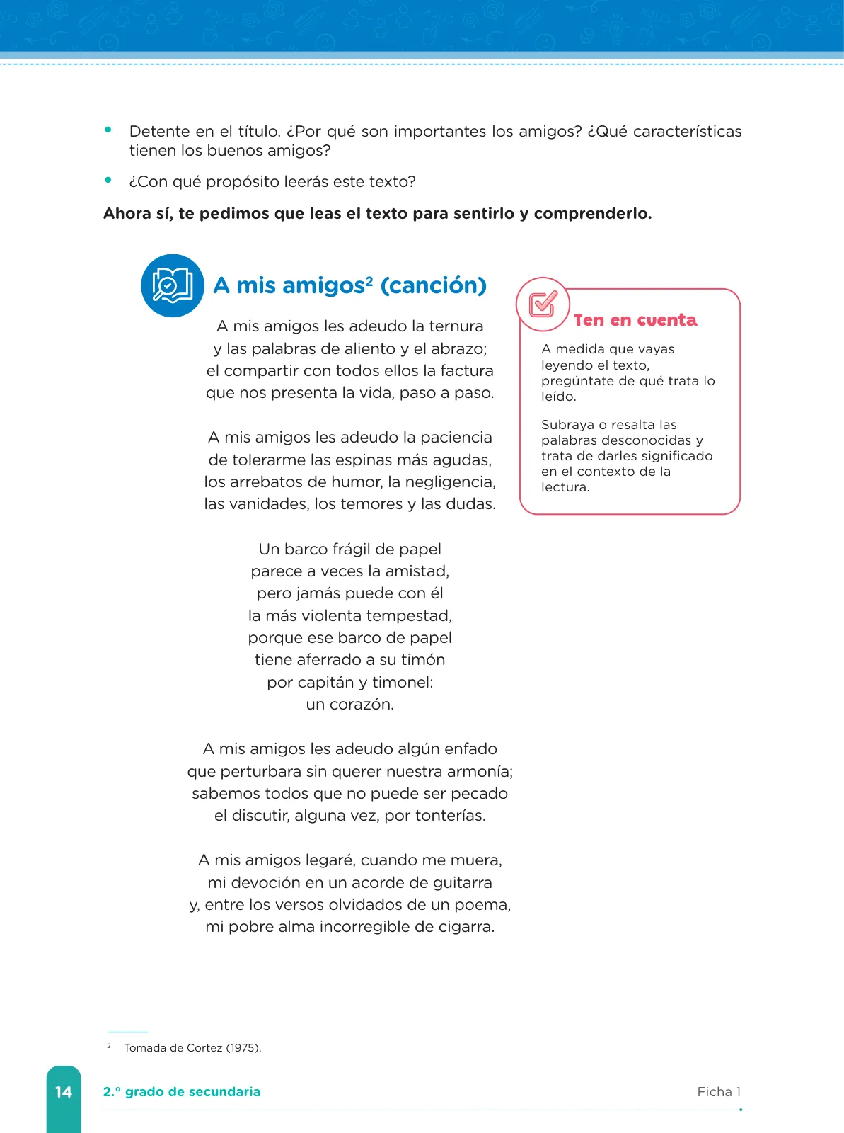 Miniatura página 16 de Fichas de aprendizaje de Comunicación 2 · 2024