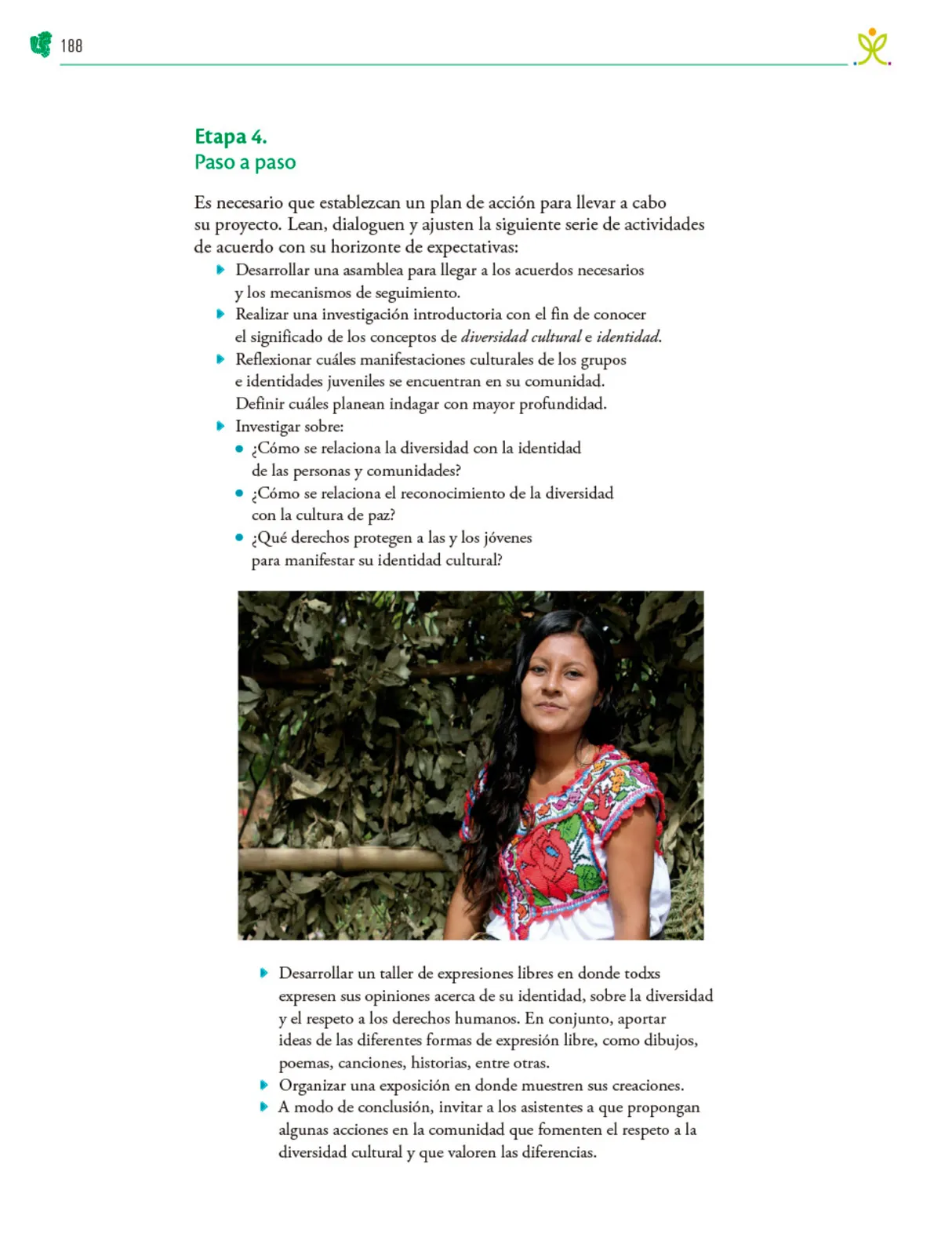 Página 189 de Colección Ximhai. Nuestro libro de Proyectos. Tomo III. Libro de Educación Telesecundaria Grado 1° Ciclo Escolar 2025 - 2026