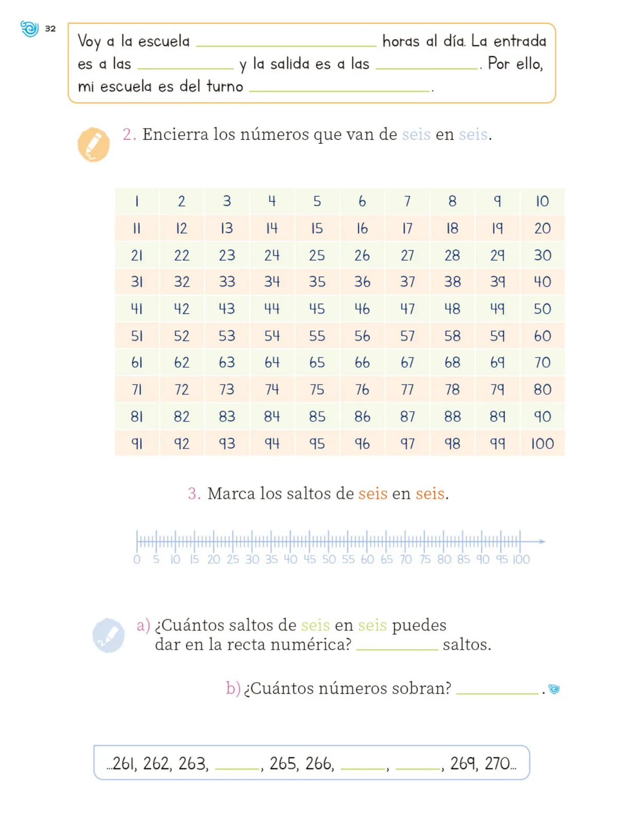 Página 33 de Múltiples lenguajes. Trazos y números. Libro de Educación Primaria Grado 2° Ciclo Escolar 2025 - 2026