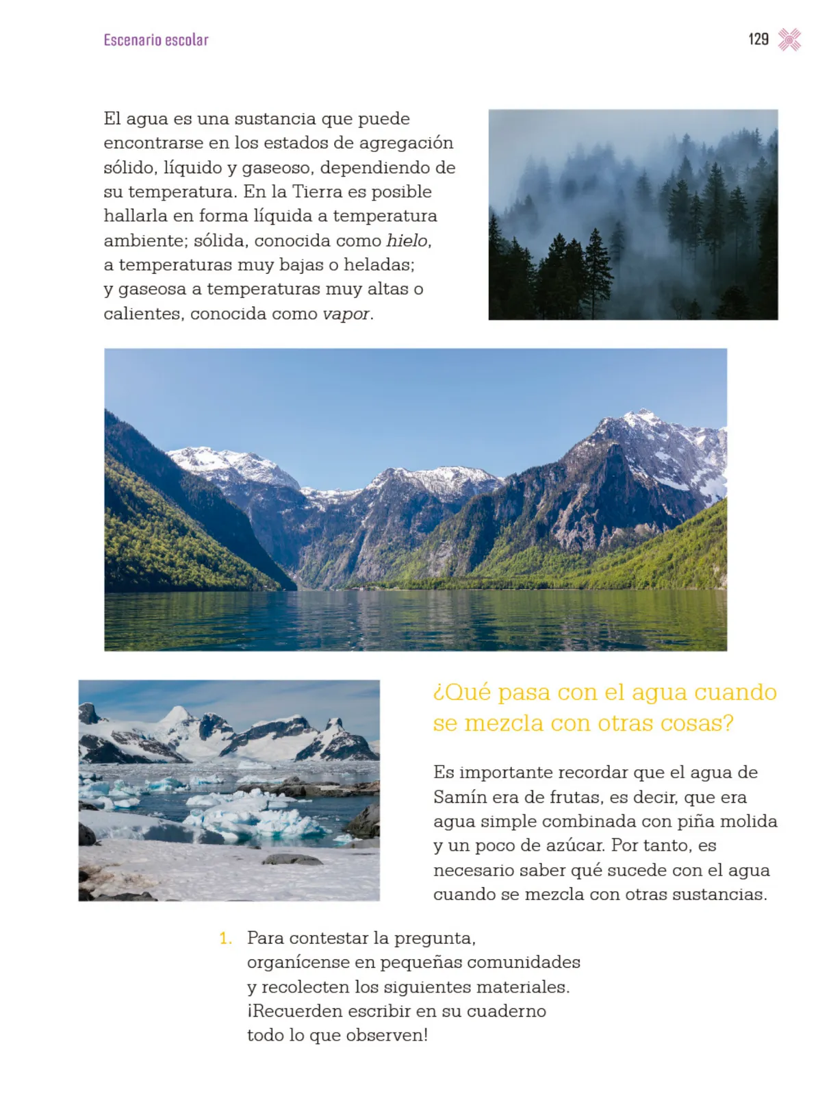 Miniatura página 132 de Proyectos Escolares.   Libro de Educación Primaria Grado 3°  Ciclo Escolar 2025 - 2026