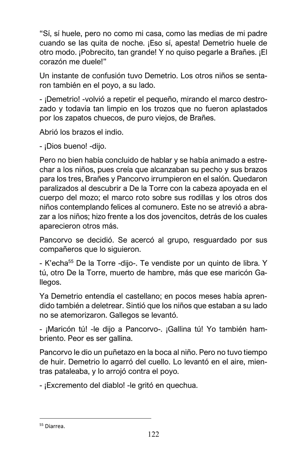 Miniatura página 122 de Arguedas, entre el fuego y el amor : textos seleccionados para estudiantes de Educación Básica · 2021