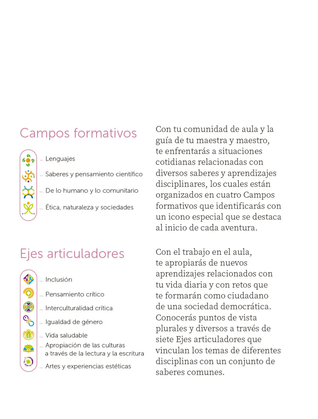 Miniatura página 5 de Nuestros saberes: Libro para alumnos, maestros y familia.   Libro de Educación Primaria Grado 3°  Ciclo Escolar 2025 - 2026