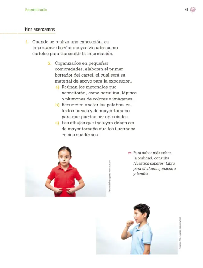 Página 84 de Proyectos de Aula. Libro de Educación Primaria Grado 3° Ciclo Escolar 2025 - 2026