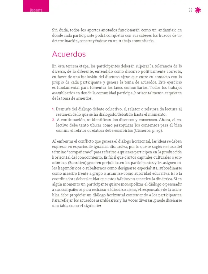 Página 90 de Un libro sin recetas para la maestra y el maestro. Fase 6. Libro de Educación Secundaria Grado 1°, 2°, 3° Ciclo Escolar 2025 - 2026