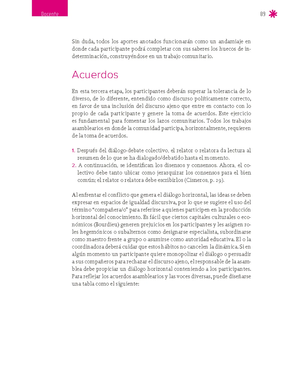 Miniatura página 90 de Un libro sin recetas para la maestra y el maestro. Fase 6.  Libro de Educación Secundaria Grado 1°, 2°, 3°  Ciclo Escolar 2025 - 2026