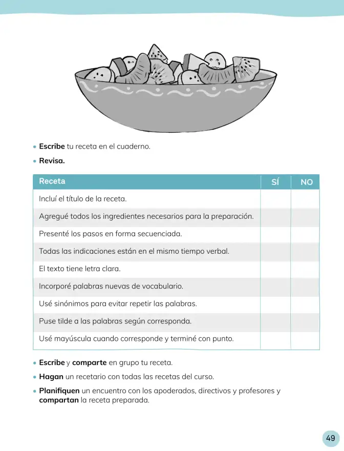 Página 50 de Lenguaje y Comunicación – Cuarto Básico | Texto del Estudiante MINEDUC – Descargar PDF · 2024
