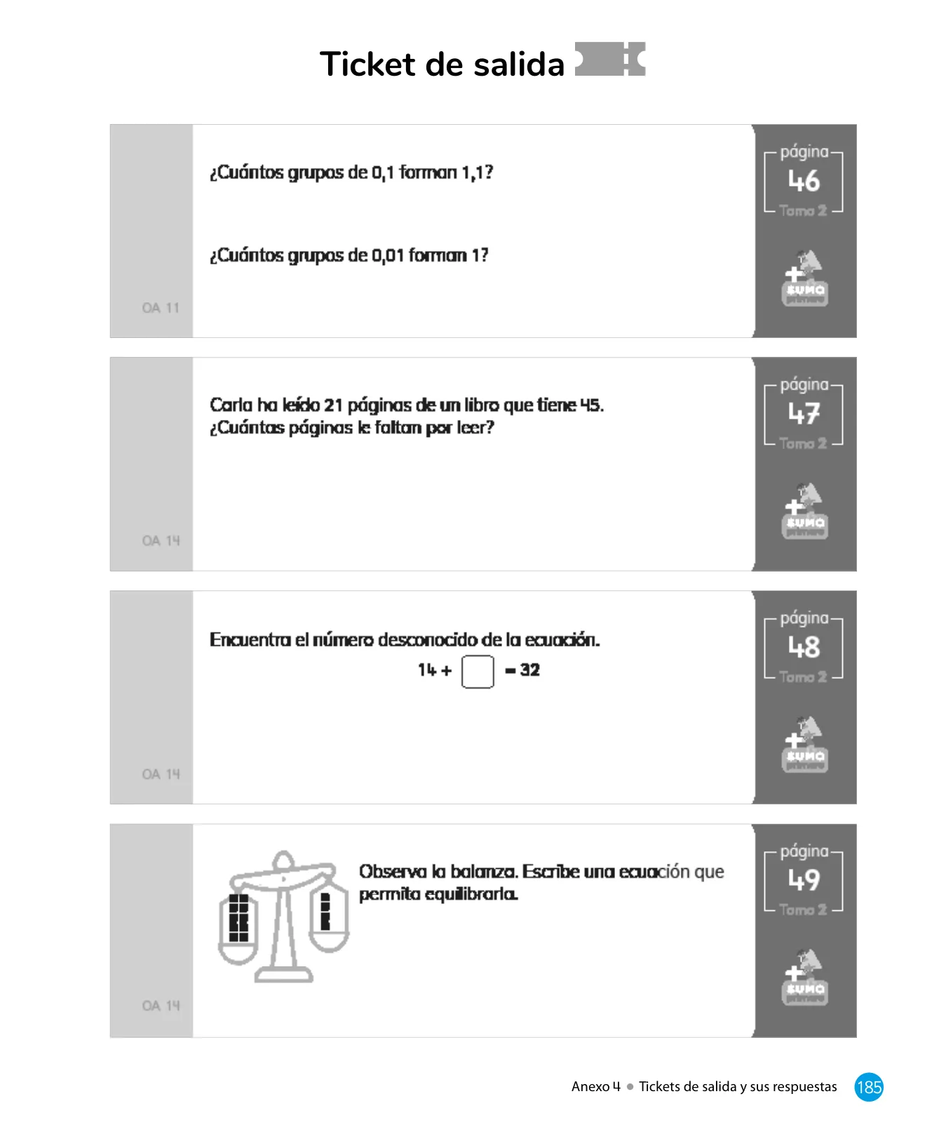 Miniatura página 187 de Sumo Primero – Cuarto Básico | Texto del Estudiante MINEDUC – Descargar PDF · 2024