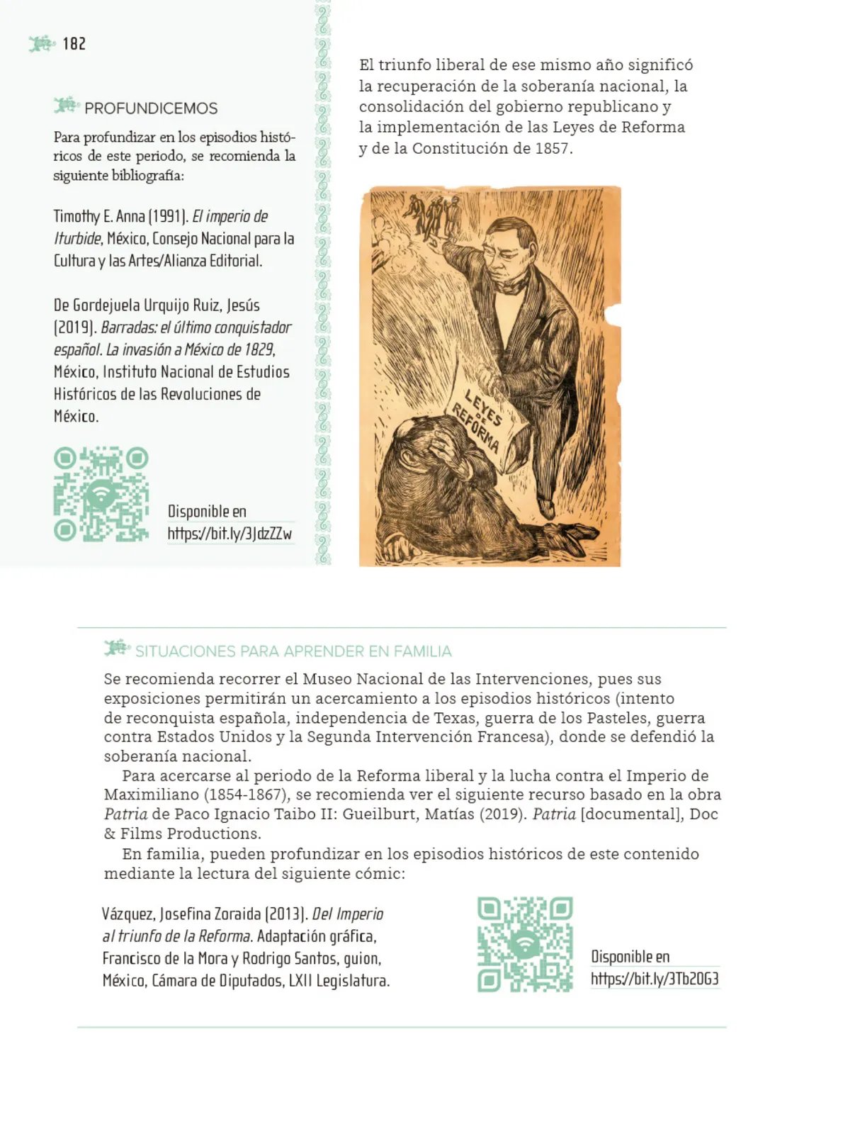 Página 183 de Nuestros saberes: Libro para alumnos, maestros y familia. Libro de Educación Primaria Grado 5° Ciclo Escolar 2025 - 2026
