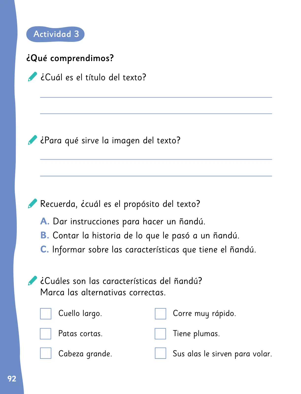 Página 95 de Lenguaje y Comunicación – Primero Básico | Texto del Estudiante MINEDUC – Descargar PDF · 2024