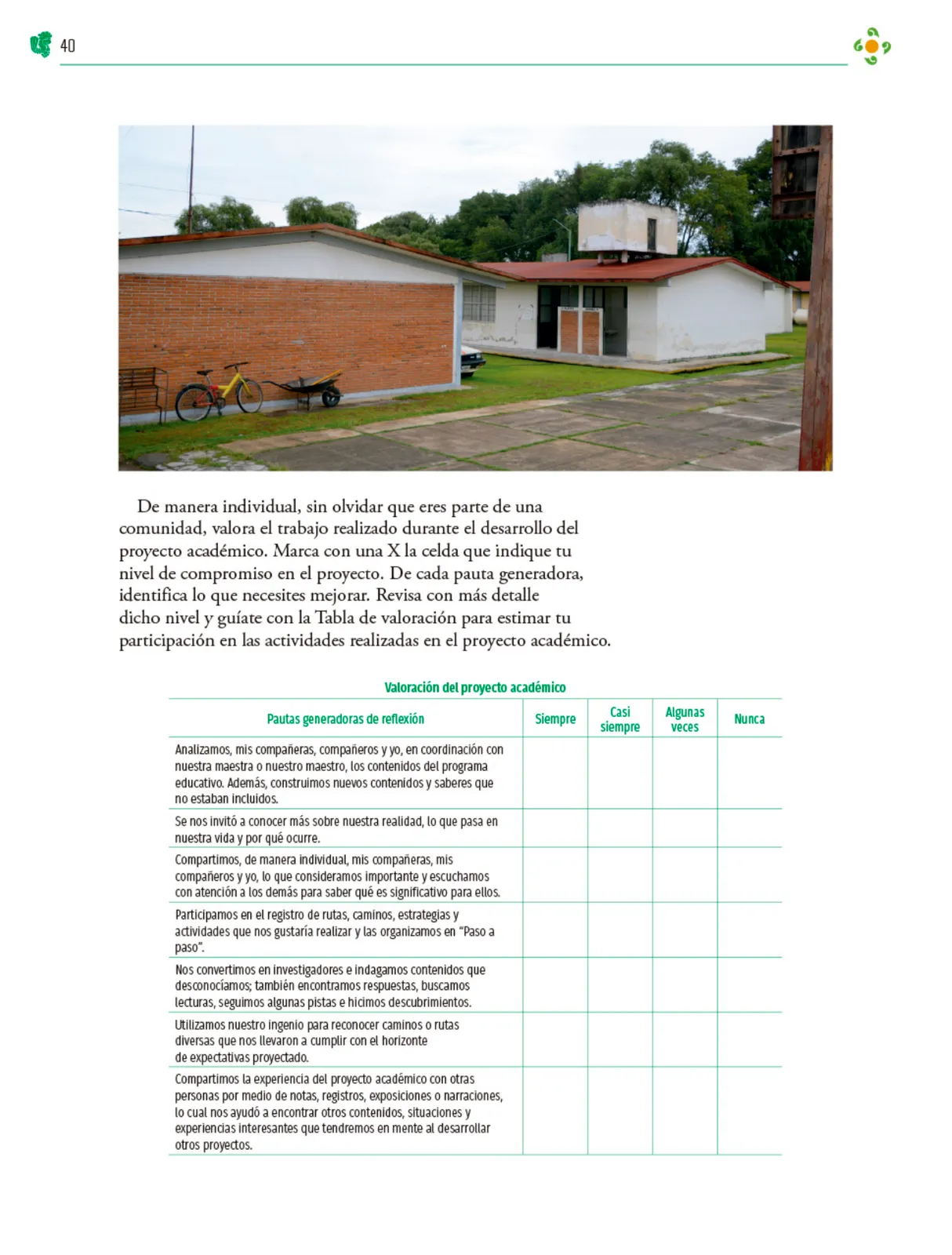 Miniatura página 41 de Colección Ximhai. Nuestro libro de Proyectos. Tomo I.   Libro de Educación Telesecundaria Grado 1°  Ciclo Escolar 2025 - 2026