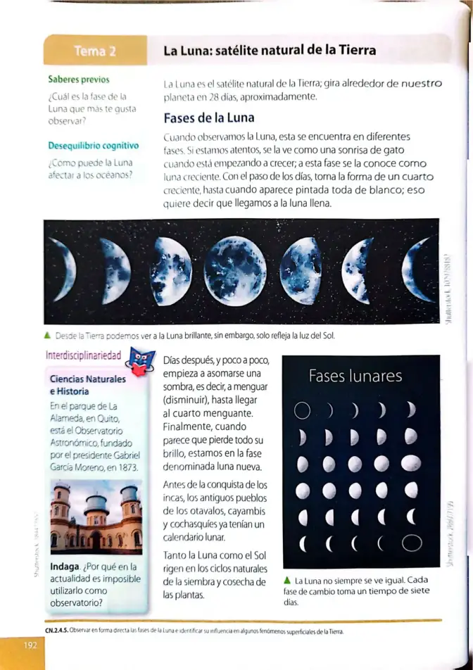 Página 189 de Ciencias Naturales 4° · Egb 4 Ciencias Naturales 2025 · 2025