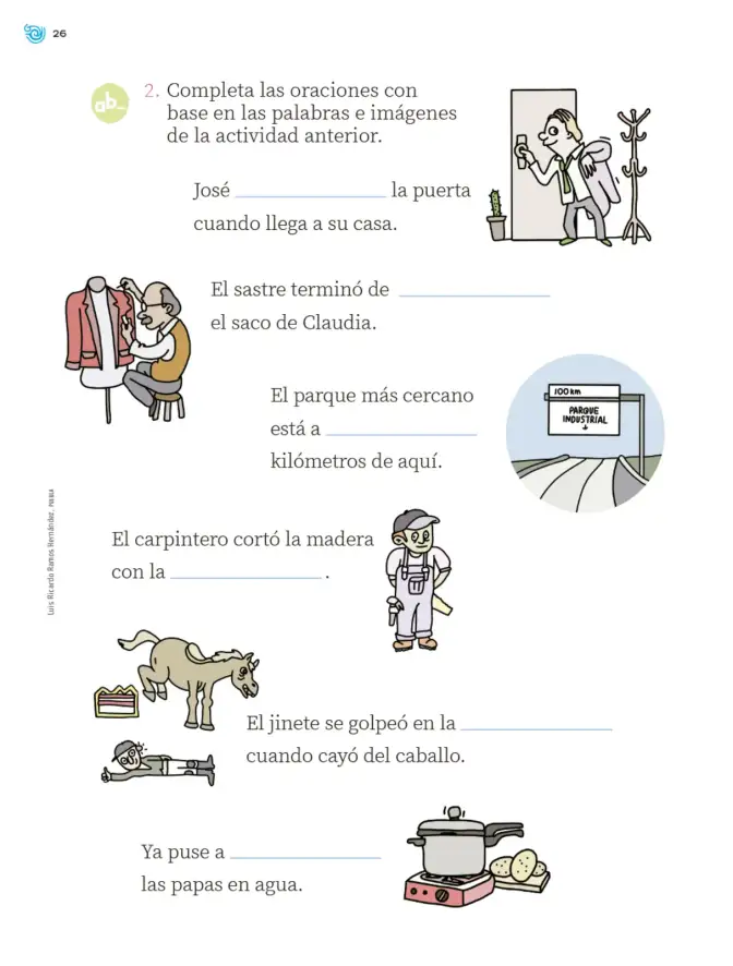 Página 27 de Múltiples lenguajes. Trazos y palabras. Libro de Educación Primaria Grado 2° Ciclo Escolar 2025 - 2026