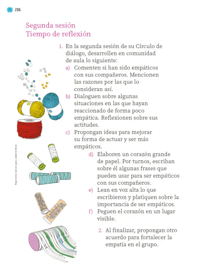Página 207 de Proyectos de Aula. Libro de Educación Primaria Grado 1° Ciclo Escolar 2025 - 2026