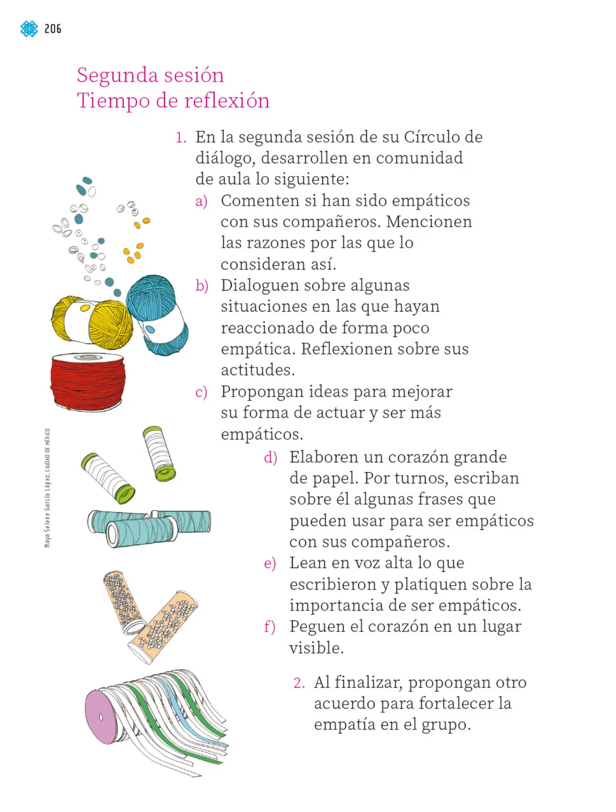 Miniatura página 207 de Proyectos de Aula.   Libro de Educación Primaria Grado 1°  Ciclo Escolar 2025 - 2026