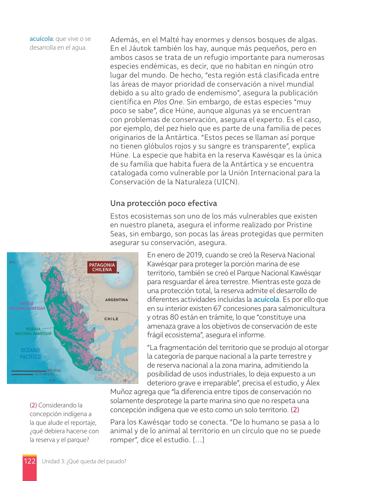 Miniatura página 124 de Lengua y Literatura – Octavo Básico | Texto del Estudiante MINEDUC – Descargar PDF · 2024