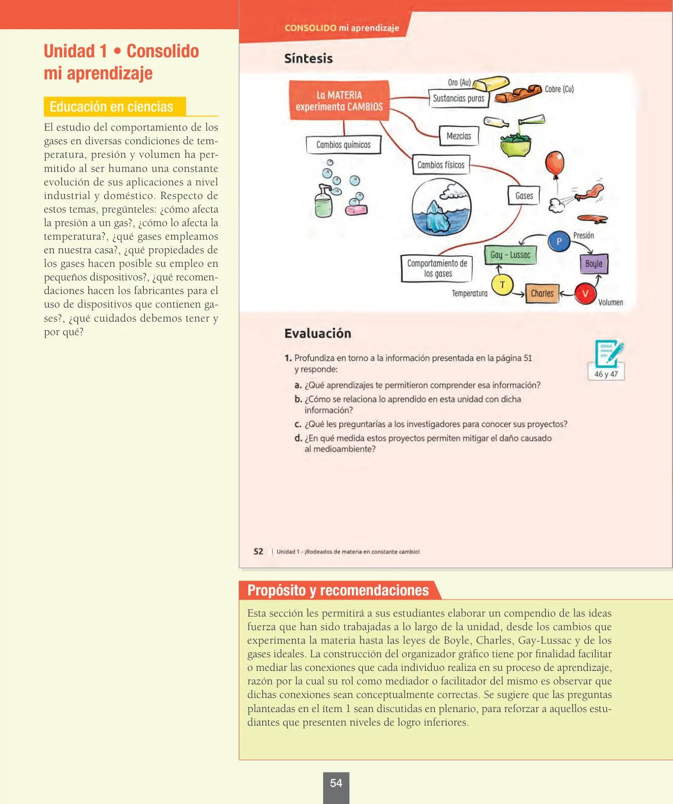 Página 55 de Ciencias Naturales – Séptimo Básico | Texto del Estudiante MINEDUC – Descargar PDF · 2024