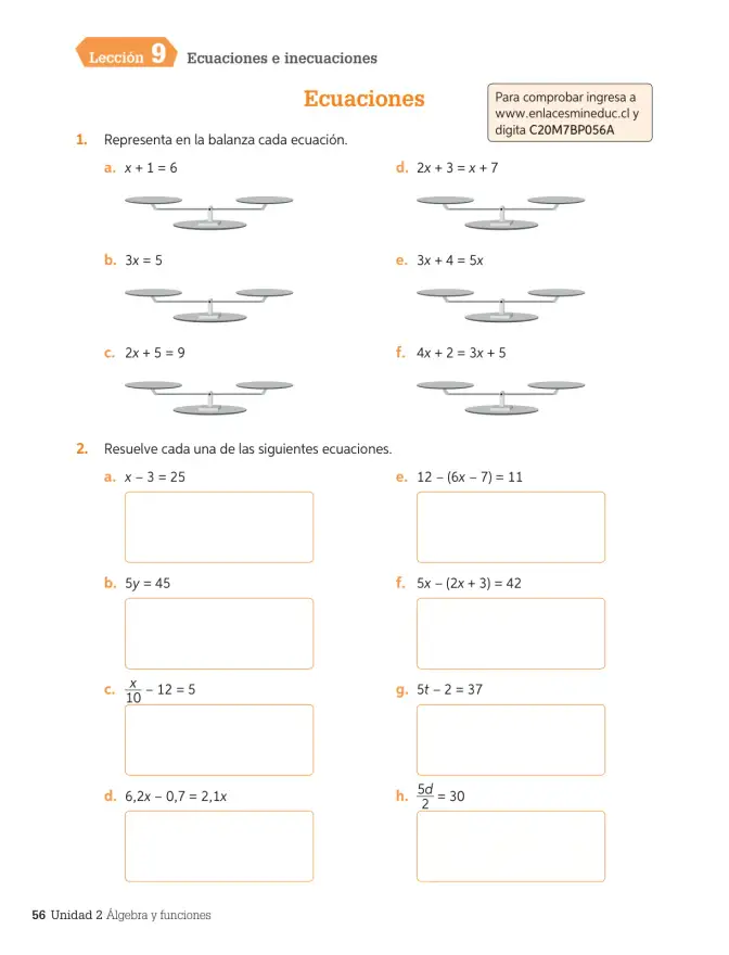 Página 57 de Matemática – Séptimo Básico | Texto del Estudiante MINEDUC – Descargar PDF · 2024