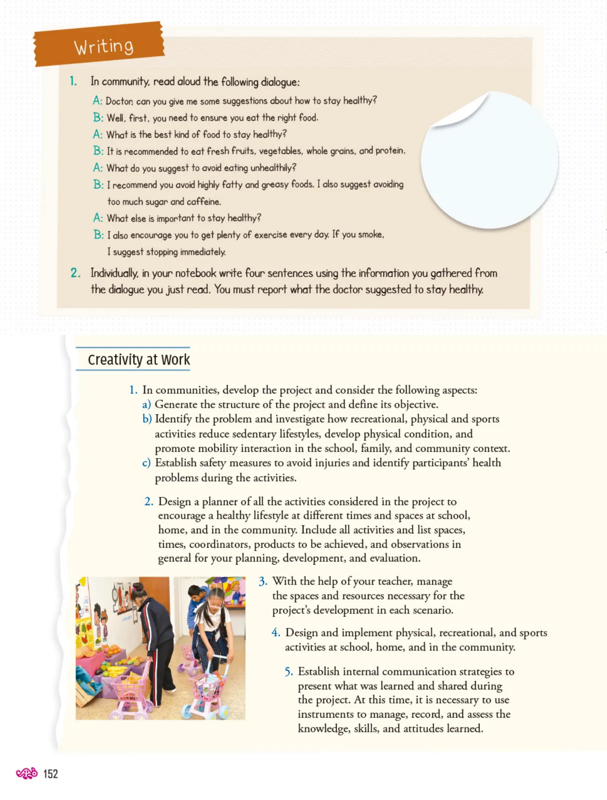 Miniatura página 153 de Uérakua anapu uantakua. Projects and Readings.  Libro de Educación Secundaria Grado 3°  Ciclo Escolar 2025 - 2026