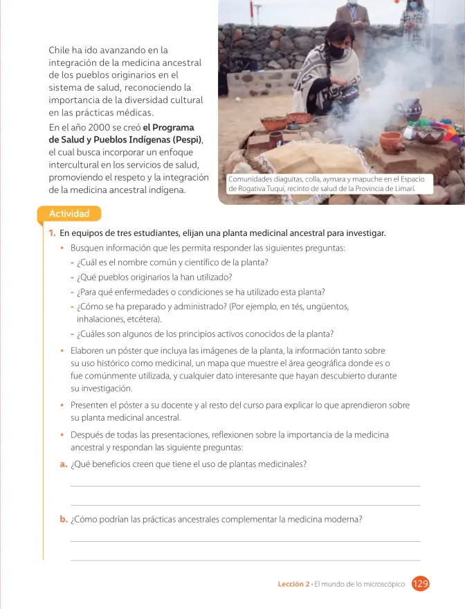 Página 131 de Libro de Ciencias Naturales – Quinto Básico | Texto del Estudiante MINEDUC – Descargar PDF · 2024