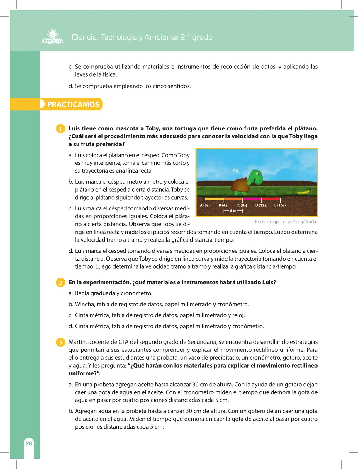 Miniatura página 20 de Ciencia, Tecnología y Ambiente 2 : cuaderno de reforzamiento pedagógico - JEC · 2016