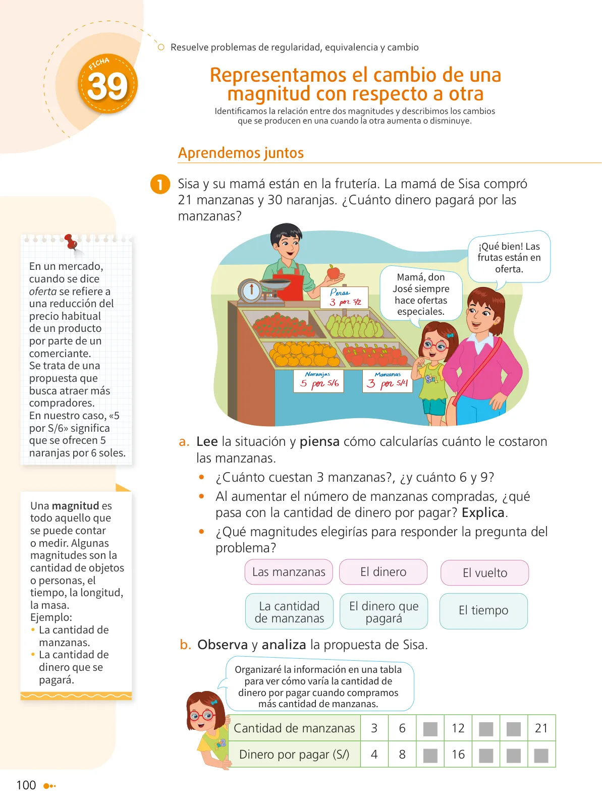 Página 102 de Texto de Matemática 4. Cuarto grado de Primaria · 2024