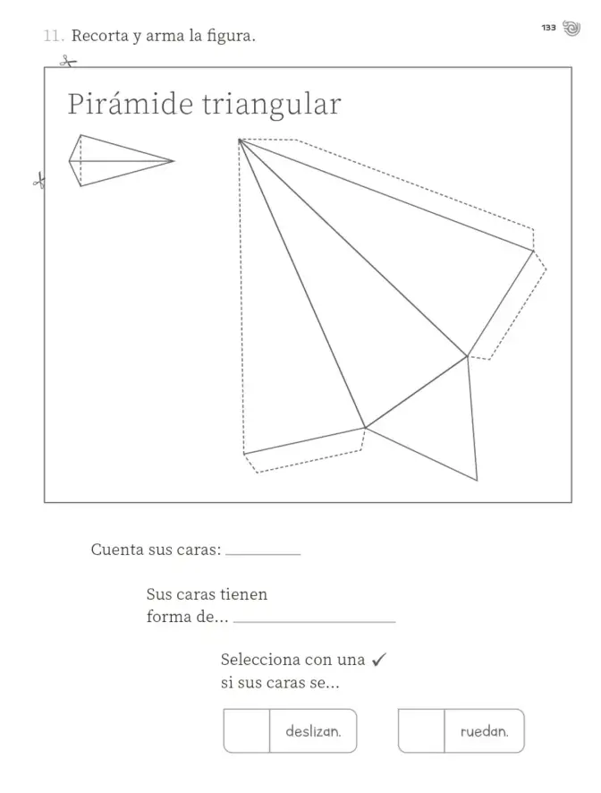 Página 134 de Múltiples lenguajes. Trazos y números. Libro de Educación Primaria Grado 2° Ciclo Escolar 2025 - 2026