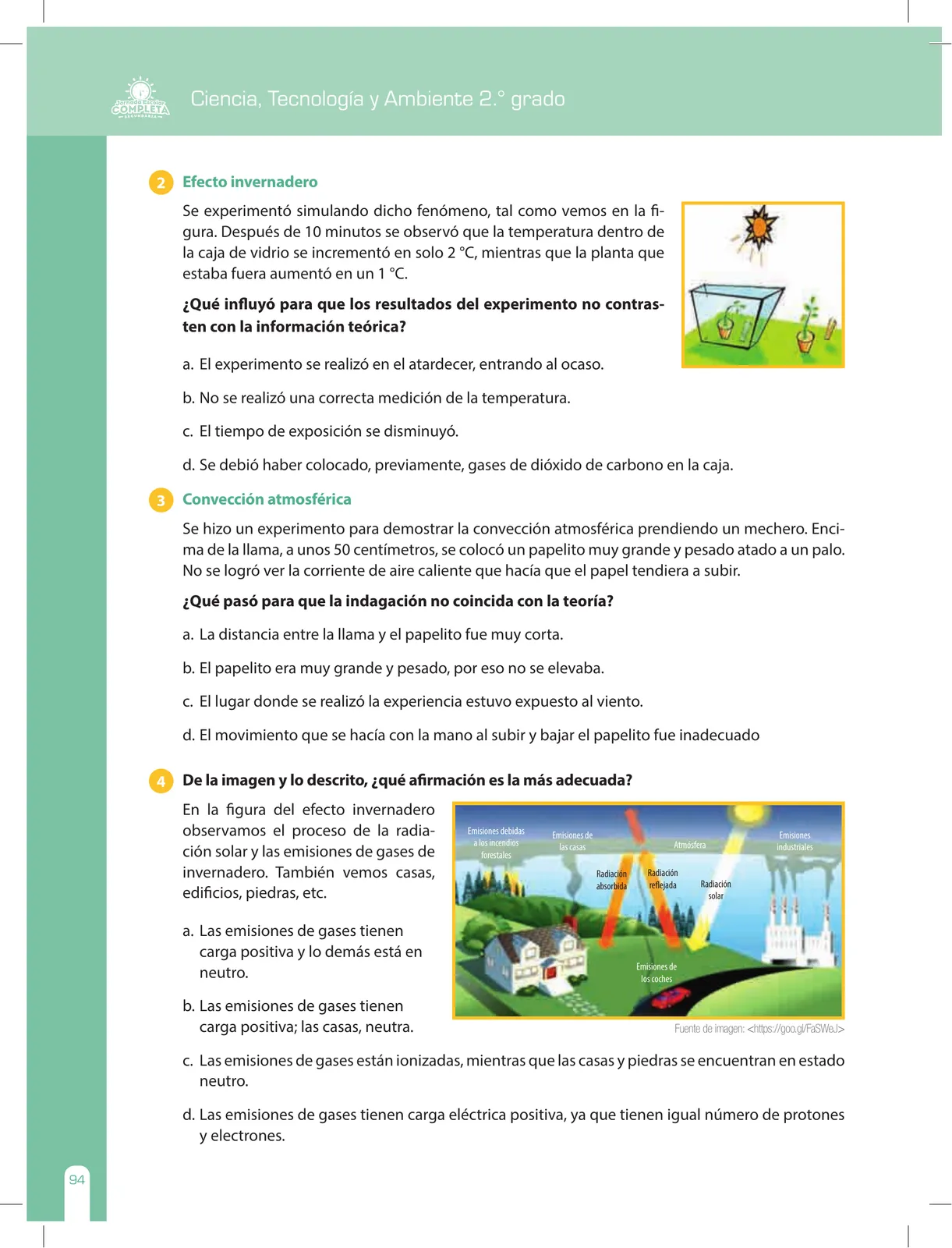 Miniatura página 94 de Ciencia, Tecnología y Ambiente 2 : cuaderno de reforzamiento pedagógico - JEC · 2016