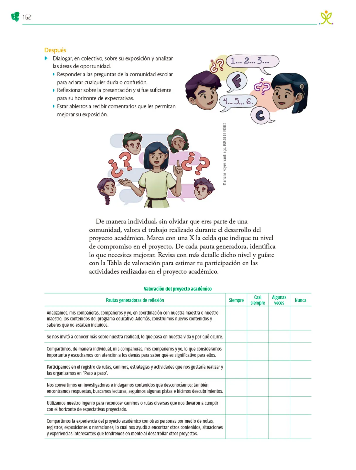 Miniatura página 163 de Colección Sk´asolil. Nuestro libro de Proyectos.  Tomo II.  Libro de Educación Telesecundaria Grado 2°  Ciclo Escolar 2025 - 2026