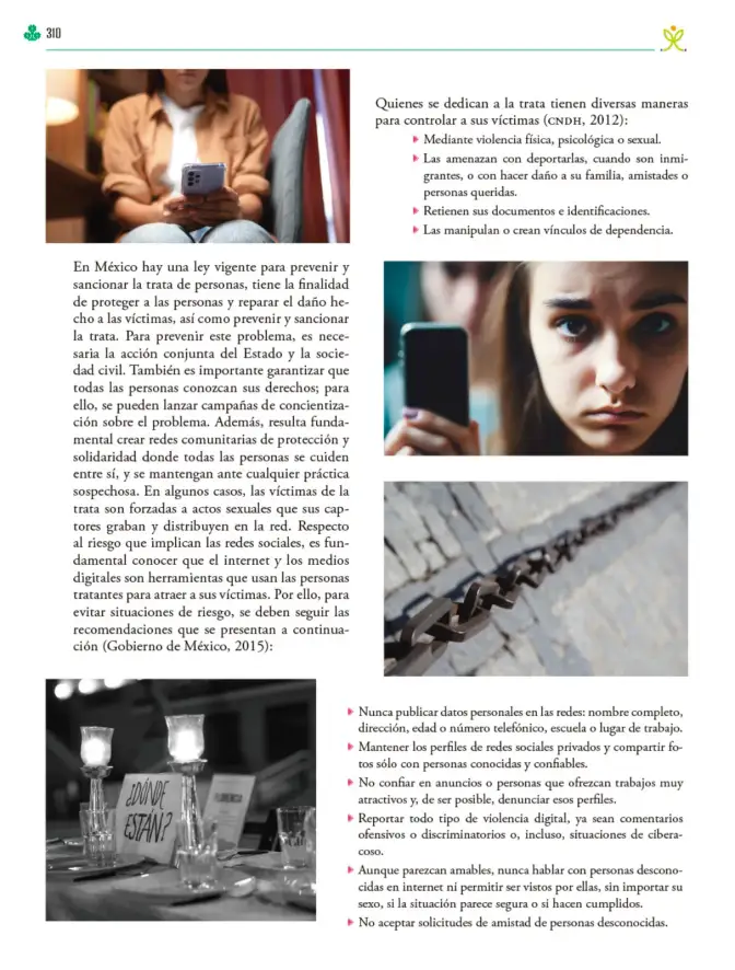 Página 311 de Colección Nanahuatzin. Ética, naturaleza y sociedades. Libro de Educación Telesecundaria Grado 3° Ciclo Escolar 2025 - 2026