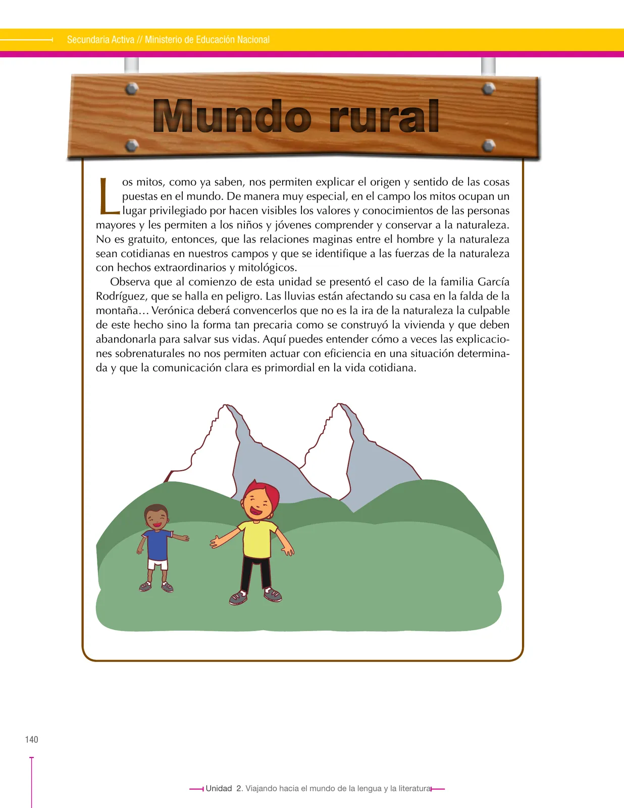 Página 140 de Lenguaje 7° · Secundaria Activa