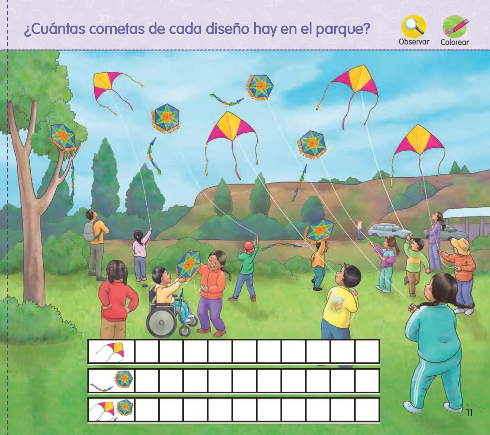 Miniatura página 13 de Crea, resuelve y aprende. Material impreso para niñas y niños de 5 años · 2024