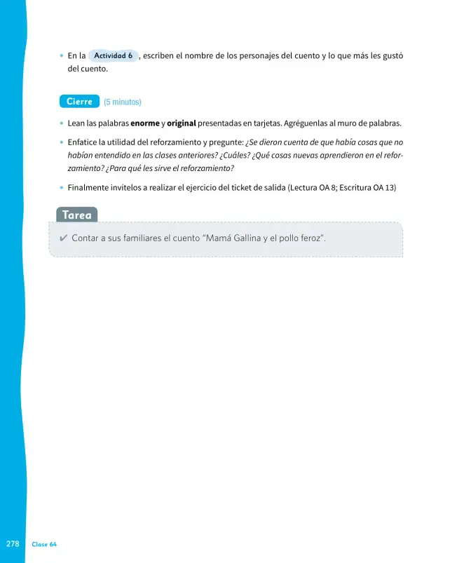 Página 279 de Lenguaje y Comunicación – Primero Básico | Texto del Estudiante MINEDUC – Descargar PDF · 2024