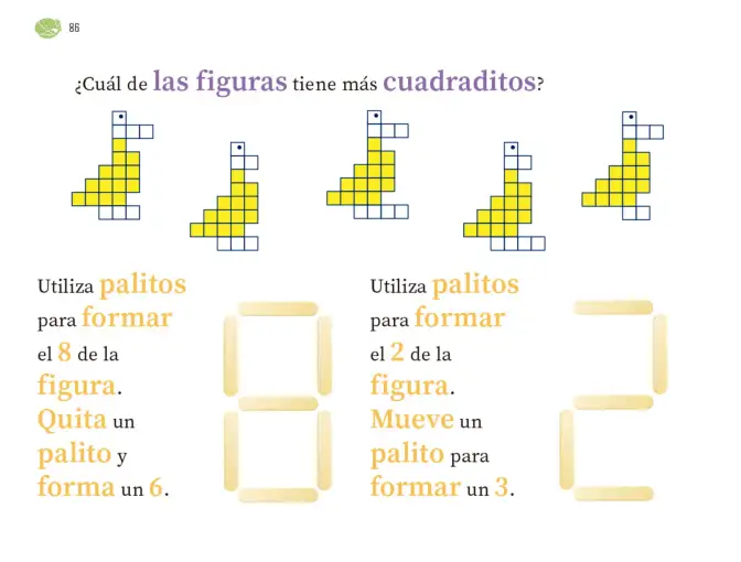 Página 87 de Múltiples lenguajes. Libro de Educación Preescolar Grado 1° Ciclo Escolar 2025 - 2026