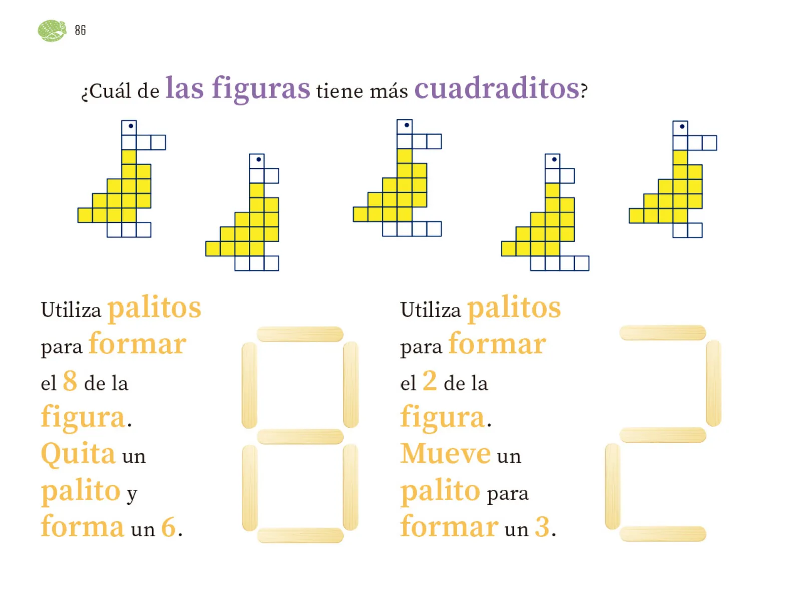 Miniatura página 87 de Múltiples lenguajes.   Libro de Educación Preescolar Grado 1°  Ciclo Escolar 2025 - 2026