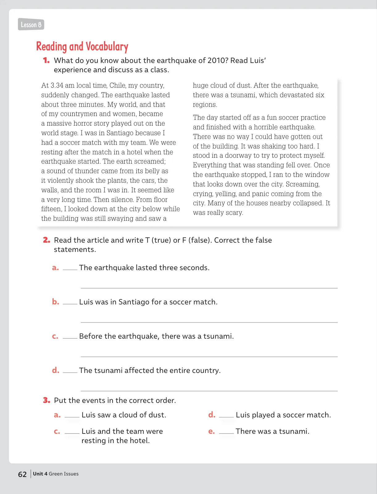 Miniatura página 63 de Inglés – Séptimo Básico | Student’s Book MINEDUC – Descargar PDF · 2024