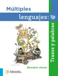 Página de Múltiples lenguajes. Trazos y palabras. Libro de Educación Primaria Grado 2° Ciclo Escolar 2025 - 2026