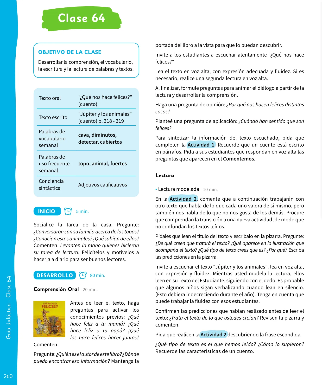 Miniatura página 261 de Lenguaje y Comunicación – Segundo Básico – Texto del Estudiante MINEDUC – Descargar PDF · 2024