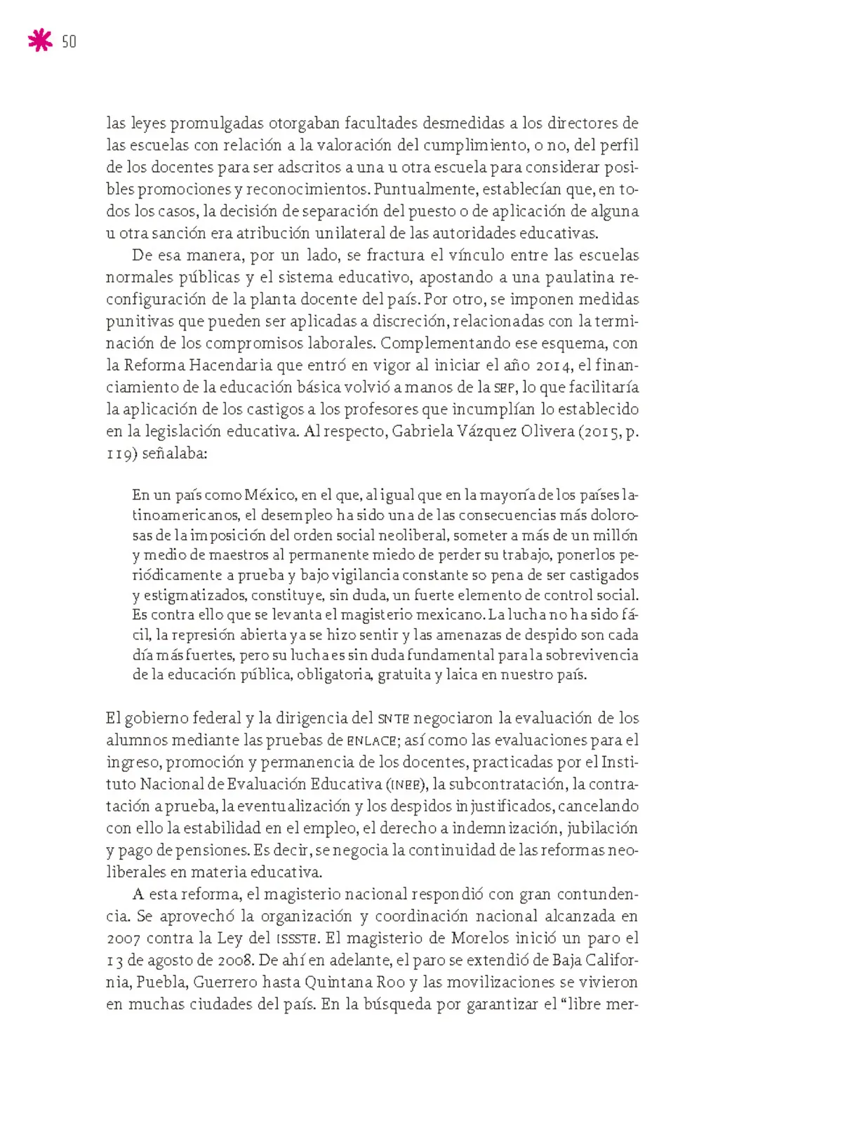 Miniatura página 51 de Un libro sin recetas para la maestra y el maestro. Fase 6.  Libro de Educación Secundaria Grado 1°, 2°, 3°  Ciclo Escolar 2025 - 2026